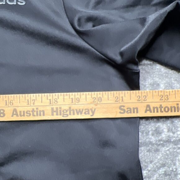 Adidas Men's Essentials Three Stripe Warm Up Track Jacket Mens Large Black - Picture 4 of 9